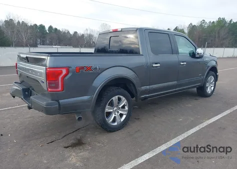 2016 Ford F-150 Platinum из США, поврежденный, VIN 1FTEW1EG7GFC39133